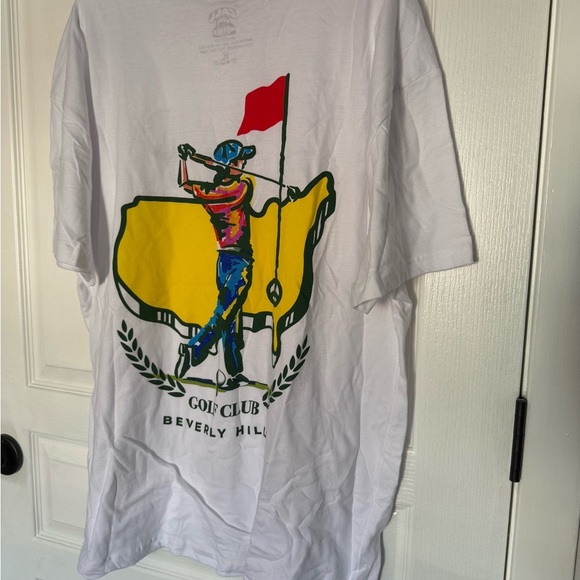 Golf White Short Sleeve Tee - Picture 7 of 8